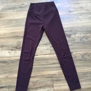 TYC Women's Booty scrunch Skinny Leggings Workout Yoga High Waist Burgundy XL